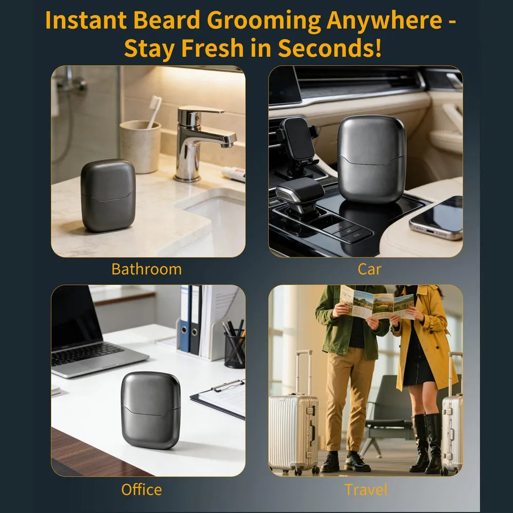 Aerzosty Men's Electric Foil Shaver – Wet & Dry, USB-C Rechargeable